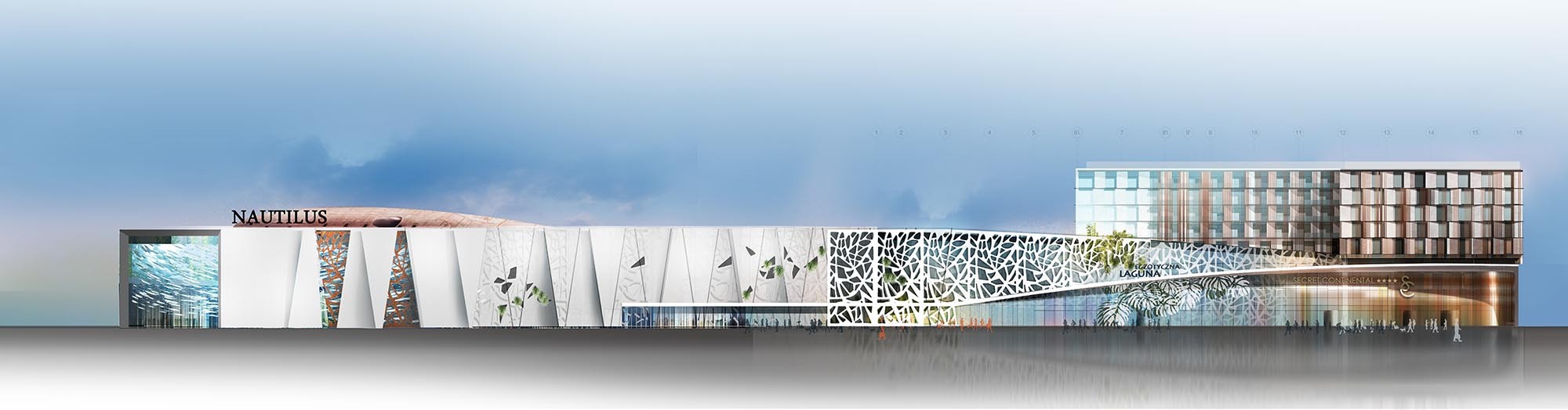 Wielofunkcyjny Obiekt Strefy Czasu Wolnego Nautilus Gdańsk - Wielofunkcyjny Obiekt Strefy Czasu Wolnego Nautilus Gdańsk -